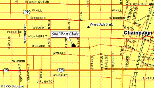 508 West Clark Map